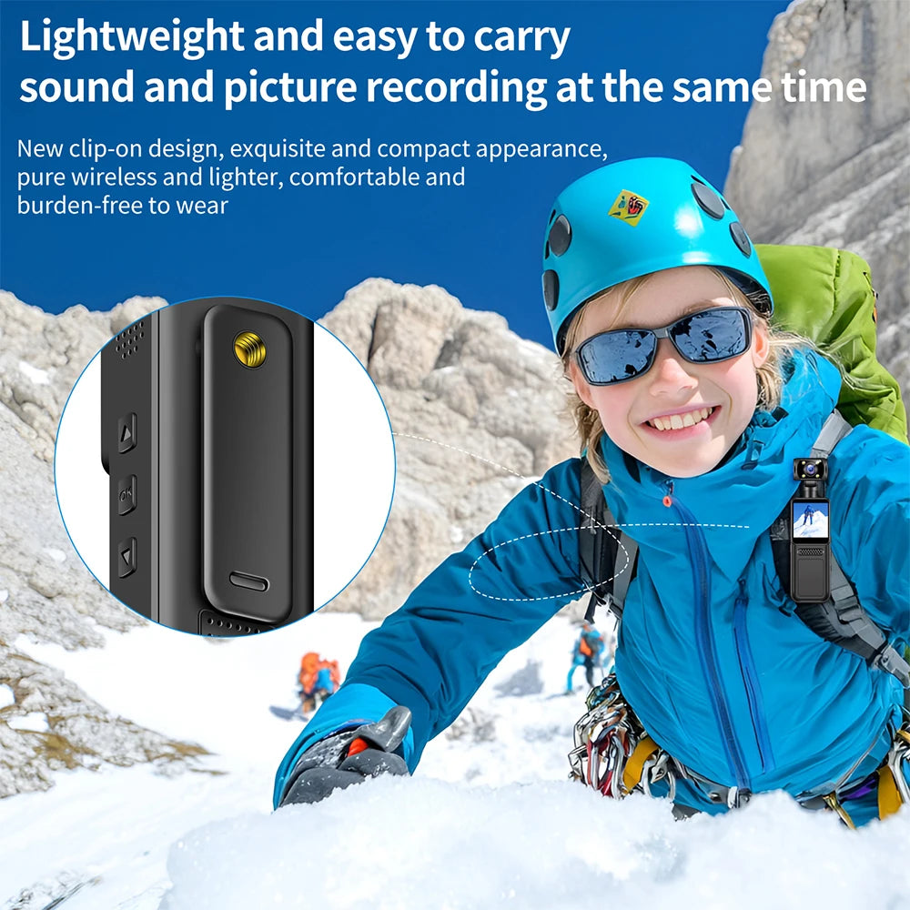Ultra HD 4K Mini Camera WiFi Portable Small Digital Video Recorder Police BodyCam Infrared Night Vision Miniature Camcorder L10
