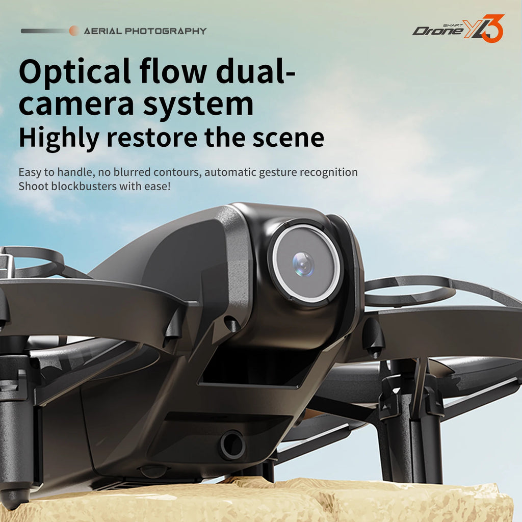 2026 Mini Quadcopter Screen Aerial Photography High-Definition Dual-Camera Foldable 3D Flip App Control Drone Optical Flow