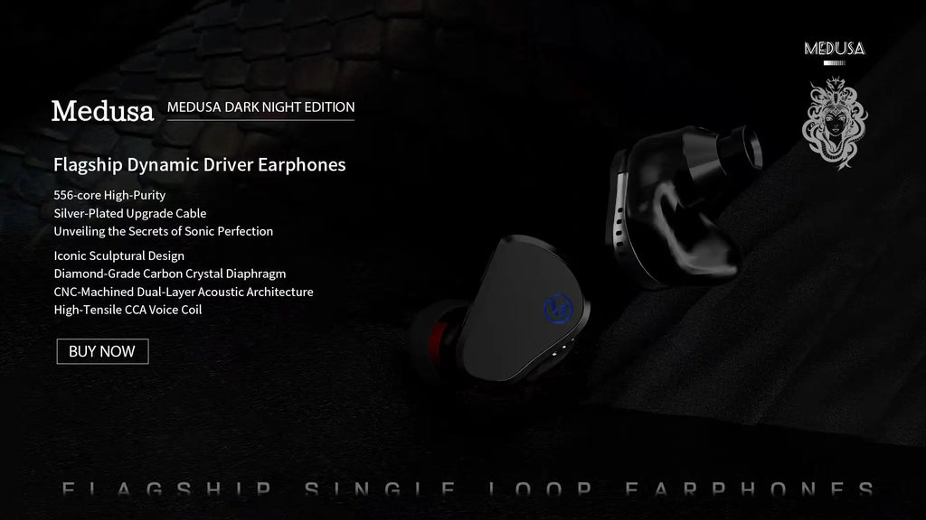 CVJ Vivian In Ear Earphones 10mm Dynamic Driver suitable for Music and Gaming 0.78mm Detachable Cable HiFi Sound Quality