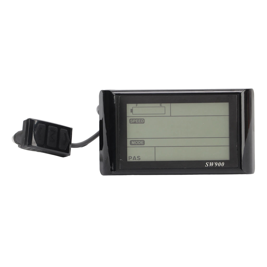 SW900 LCD Display For Electric Bicycle Scooters Waterproof Connector 5 Pin Electric Bicycle Meter Battery Power Display