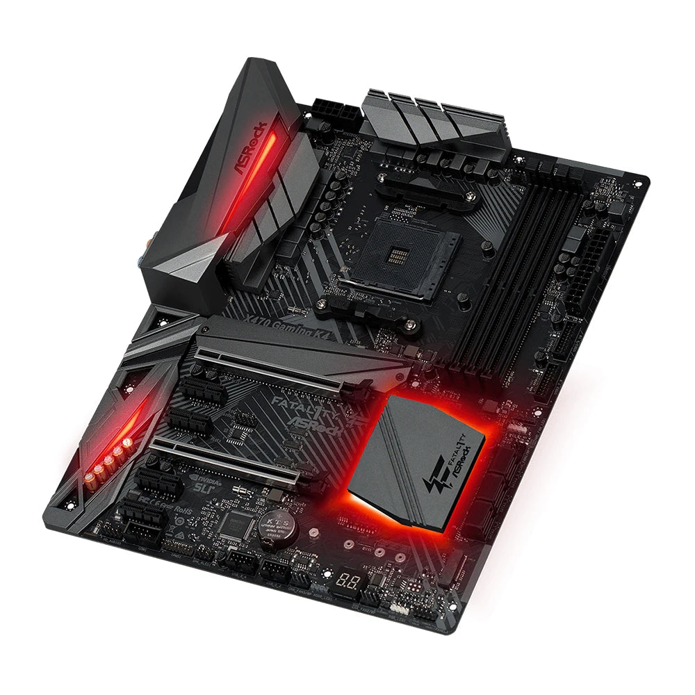 ASROCK X470 GAMING K4 Motherboard AMD AM4 Support 5800X3D 5700x3D 5700X 5600G 4600G CPU AMD X470 4xDDR4 HDMI ATX Mainboard