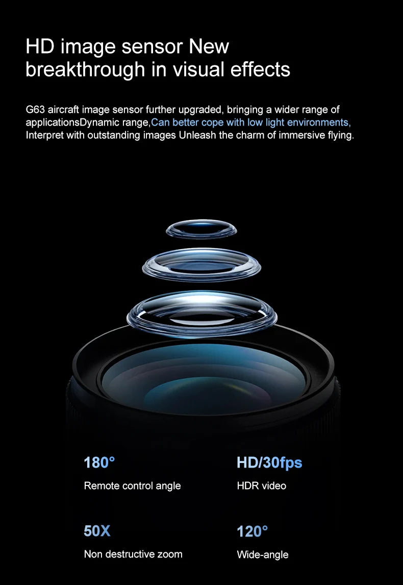 droneS 4k professional 10km  brushless optical flow folding dual mirror professional aerial photography with servo gimbal drone