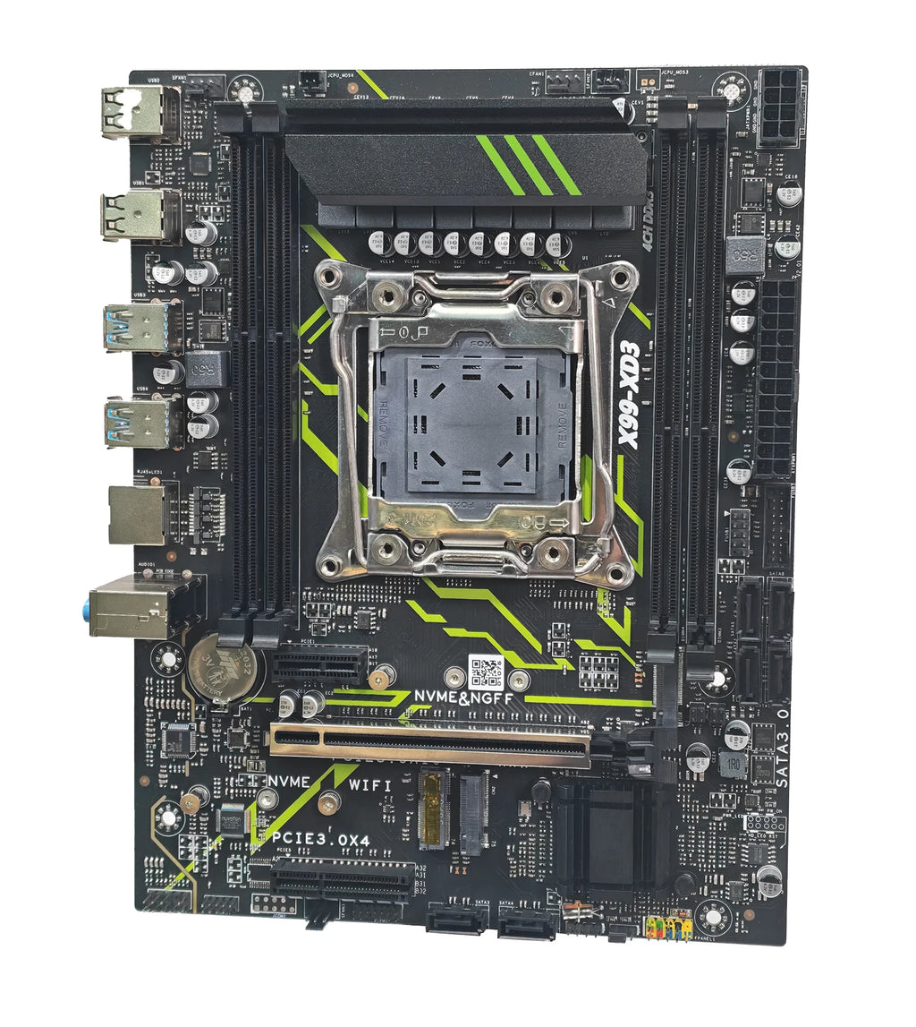 X99 DDR3 TPM 2.0 PIN Motherboard Combo kit Xeon E5 2673 2676 2666 2678 V3 2686 V4 CPU 32GB DDR3 1600MHZ Memory set c612 x99 kit