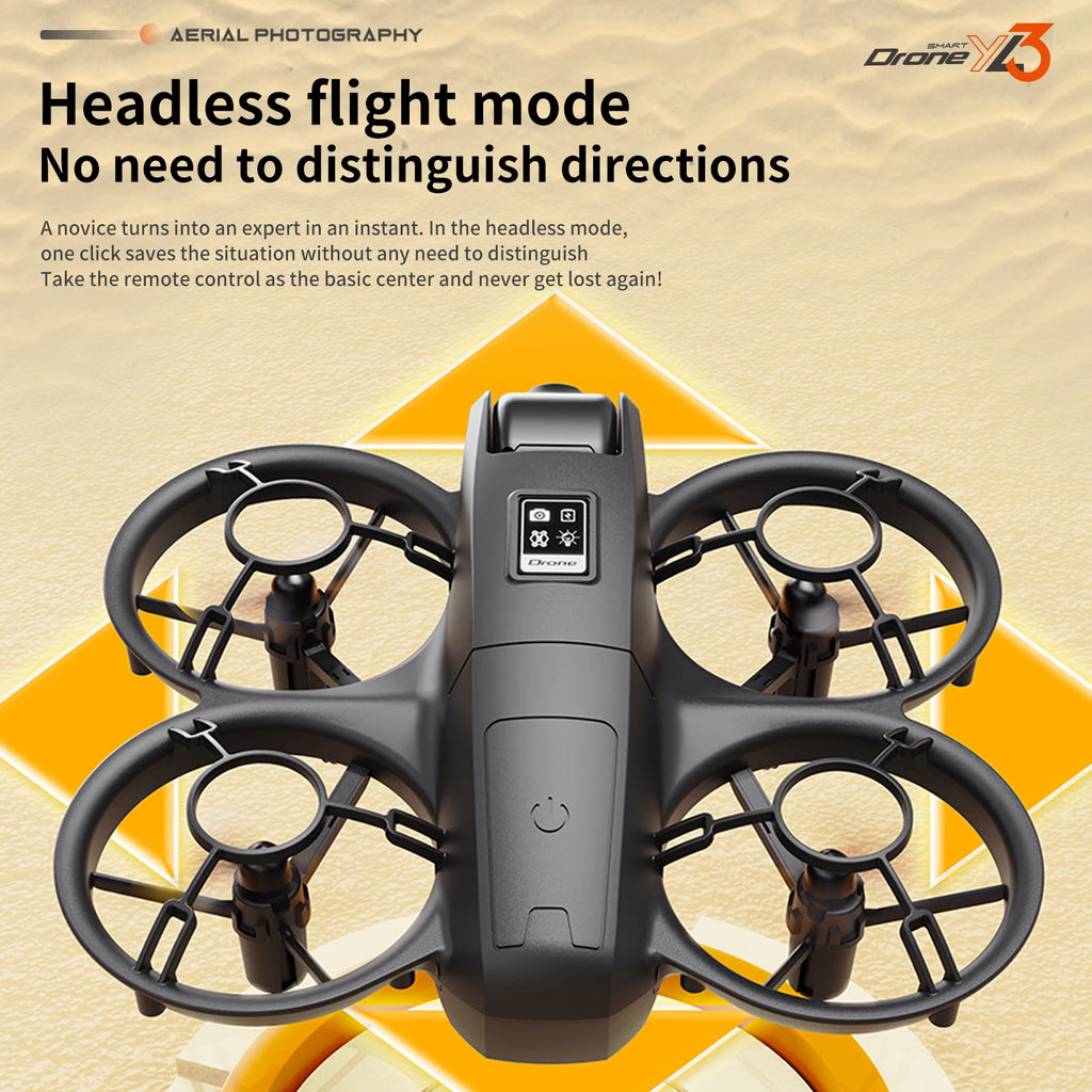 2026 Mini Quadcopter Screen Aerial Photography High-Definition Dual-Camera Foldable 3D Flip App Control Drone Optical Flow