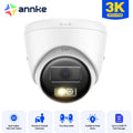 ANNKE 3K IR Network Security IP Camera Two-Way Audio Support flashing/ Audio alarm Smart Dual-Light Waterproof POE Camera 2.8 mm