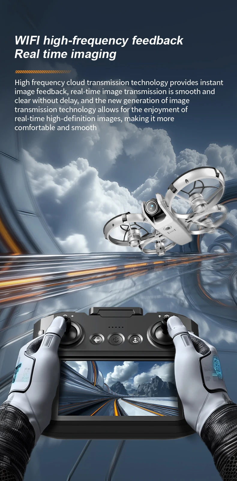 New Z4 Mini Drone 4K HD Camera  Aerial Photography Brushless Motor Optical flow positioning Large screen Rc Quadcopter Toys Gift