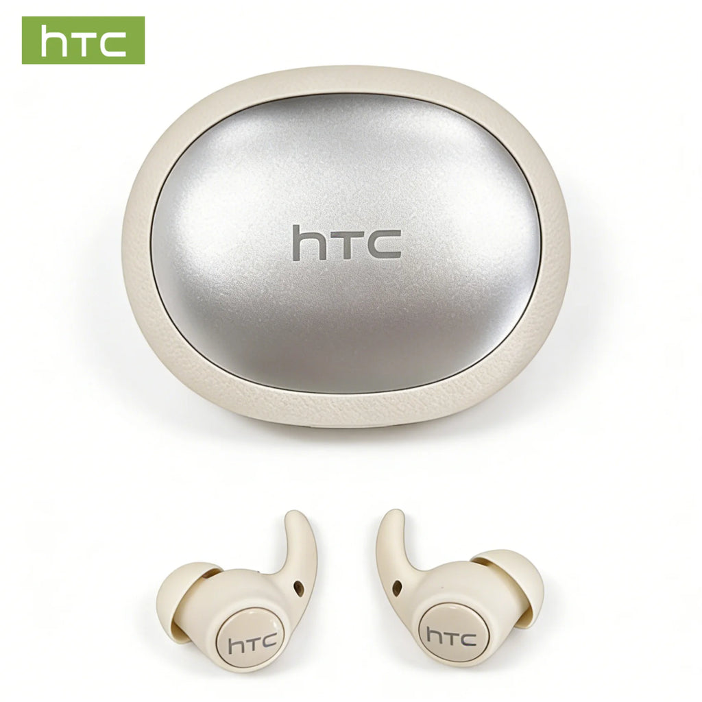 Wireless Bluetooth Headphones HTC NE76 Earbuds AI Smart Translation Earphones 30-Hour Battery Life For music office work sleep