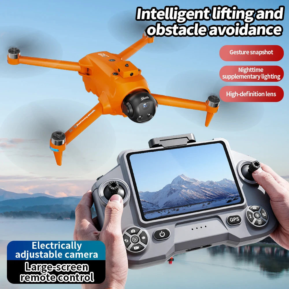 2025 NEW FPV GPS positioning brushless motor optical flow positioning 180° adjustable lifting obstacle avoidance belt airdrop