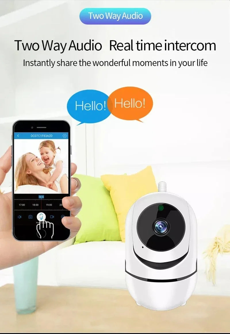 NEW Mini 1080P Wifi IP Camera Smart Home Auto Tracking Full Night Vision Network for Wireless CCTV Video Baby Security Camera
