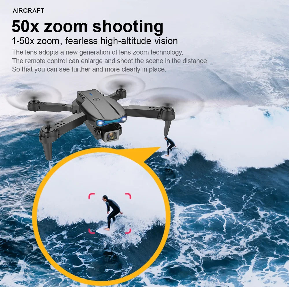 E99 K3 Pro HD 4k Drone Camera High Hold Mode Foldable Mini RC WIFI Aerial Photography Quadcopter Toys Helicopter