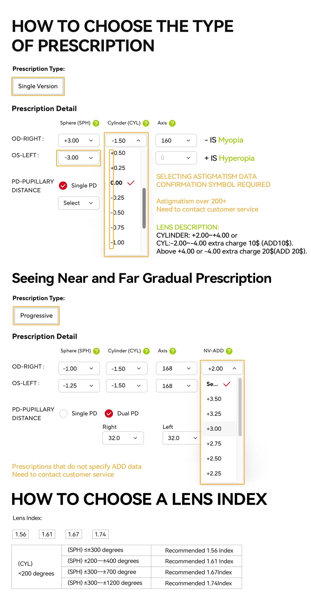 ZENOTTIC Titanium Progressive Prescription Glasses Men Square Anti Blue Light Photochromic Eyewear Optical Myopia Eyeglasses