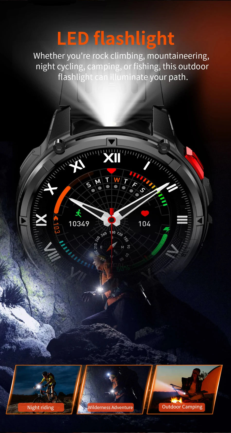 2026 New T-Rex3 Ultra 1100mAh Super Capacity Battery Adult Men Smart Watch 1.7" Large Screen Call 5ATM Waterproof Sports Watches