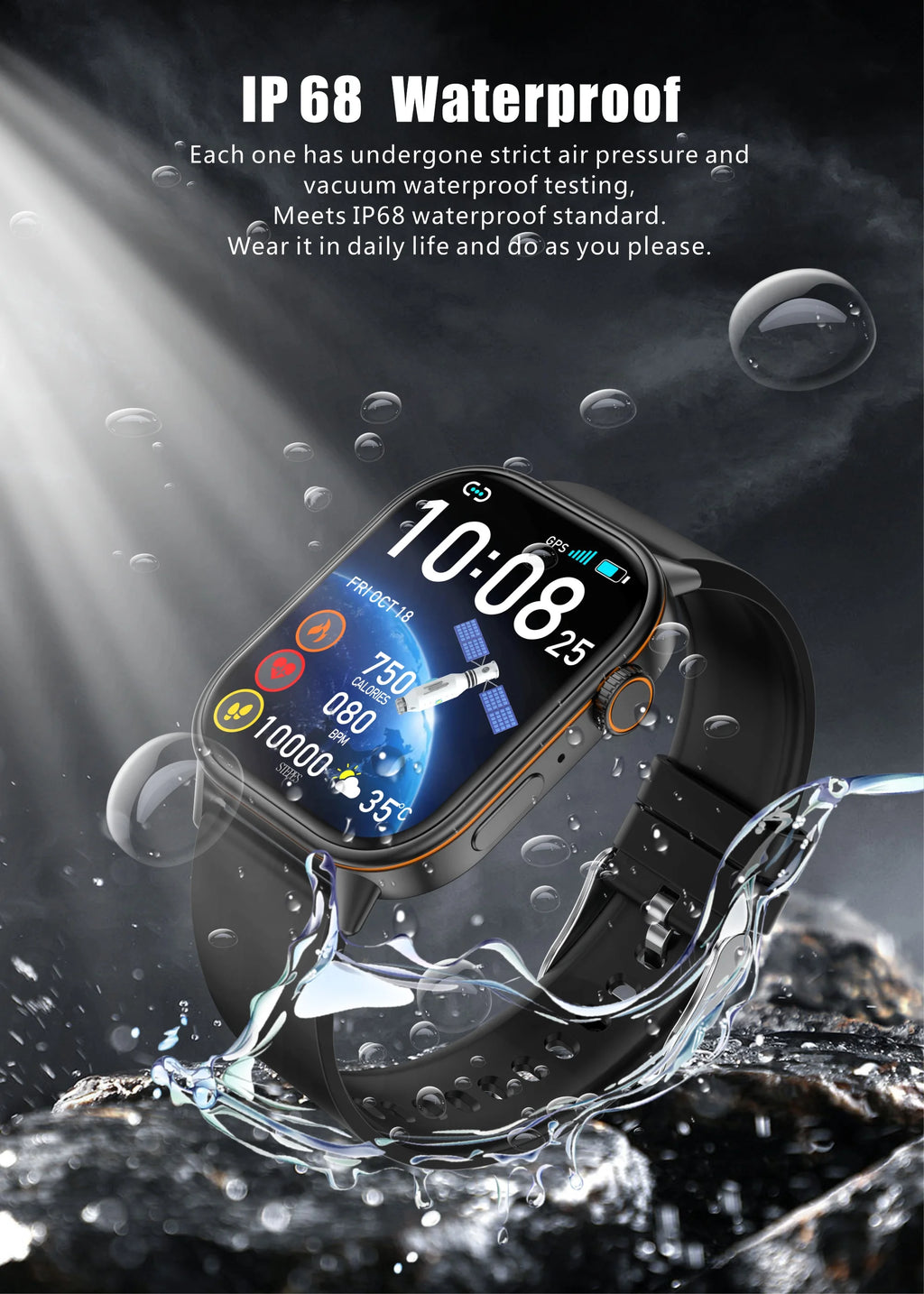 New For Android iOS Outdoor GPS SmartWatch Men 2.01" HD AMOLED Compass 420mAh 178+Sport Mode Waterproof Bracelet Smartwatch 2026