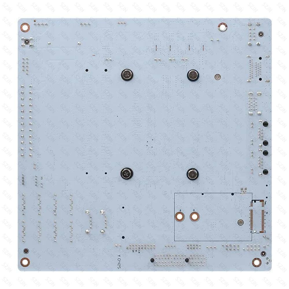 i5-8265U ES 8 SATA NAS Motherboard 2 LAN 2.5G Dual M.2 NVMe 8 SATA3.0 2*DDR4 NAS Board HDMI DP 17x17 Mini ITX board