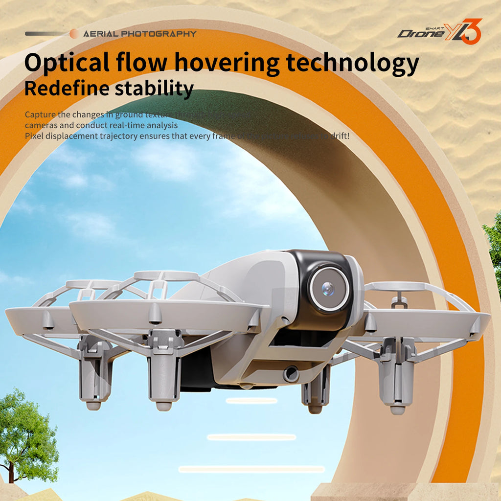 2026 Mini Quadcopter Screen Aerial Photography High-Definition Dual-Camera Foldable 3D Flip App Control Drone Optical Flow