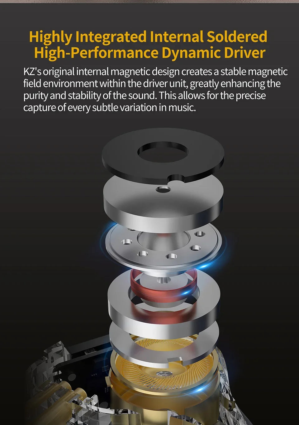 KZ ZS10 Pro 2 in Ear Metal Earphone HIFI Bass Earbud 4-Level Tuning Switch Headphone 2PIN Cable ZS10PRO2 ZSNPRO AS16PRO