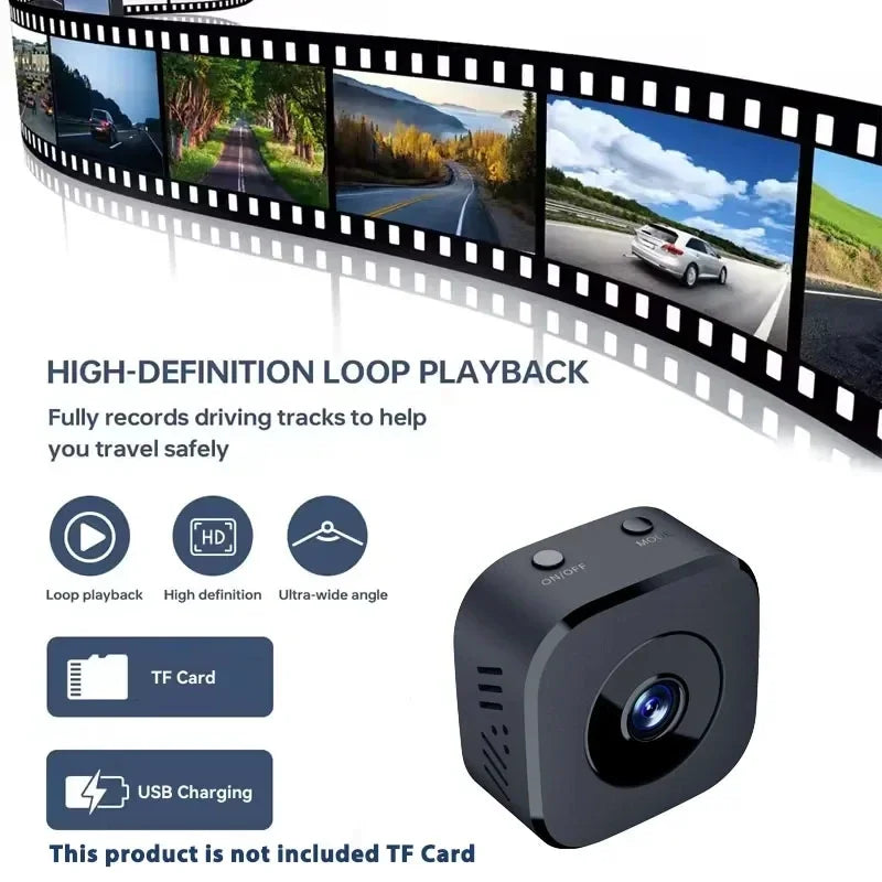 4K Full HD Mini Security Camera Pro WiFi Surveillance With 2 Way Audio Motion Detection Infrared Night Vision Security Camera