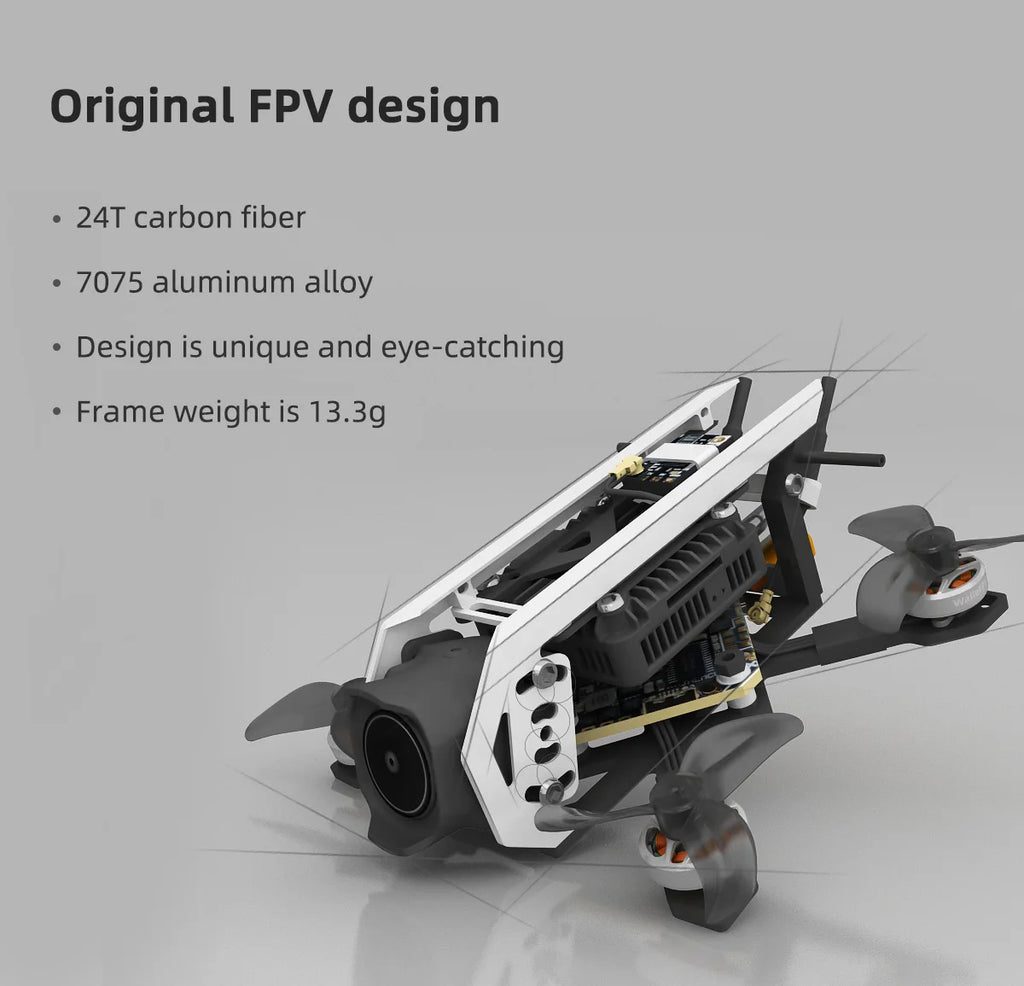 WalleFPV Eagle2 1.6inch Eagle 2 Brushless Quadcopter 2025 Mini Smart FPV RC Drones PNP / O4 PRO 4K 120FPS ELRS 2.4G FPV Drone