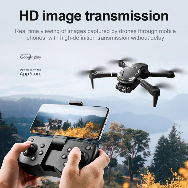 2025 New V88 8K Professional Aerial Dual-Camera Omnidirectional Obstacle Avoidance Mini Drone GPS Folding Quadcopter 10km Toys