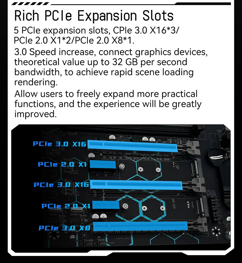 MACHINIST X99 MD8 Dual CPU Motherboard Optional  Kit Set lntel Xeon E5 2680 V4 LGA2011-3 DDR4 32GB RAM C612 chip Server Computer