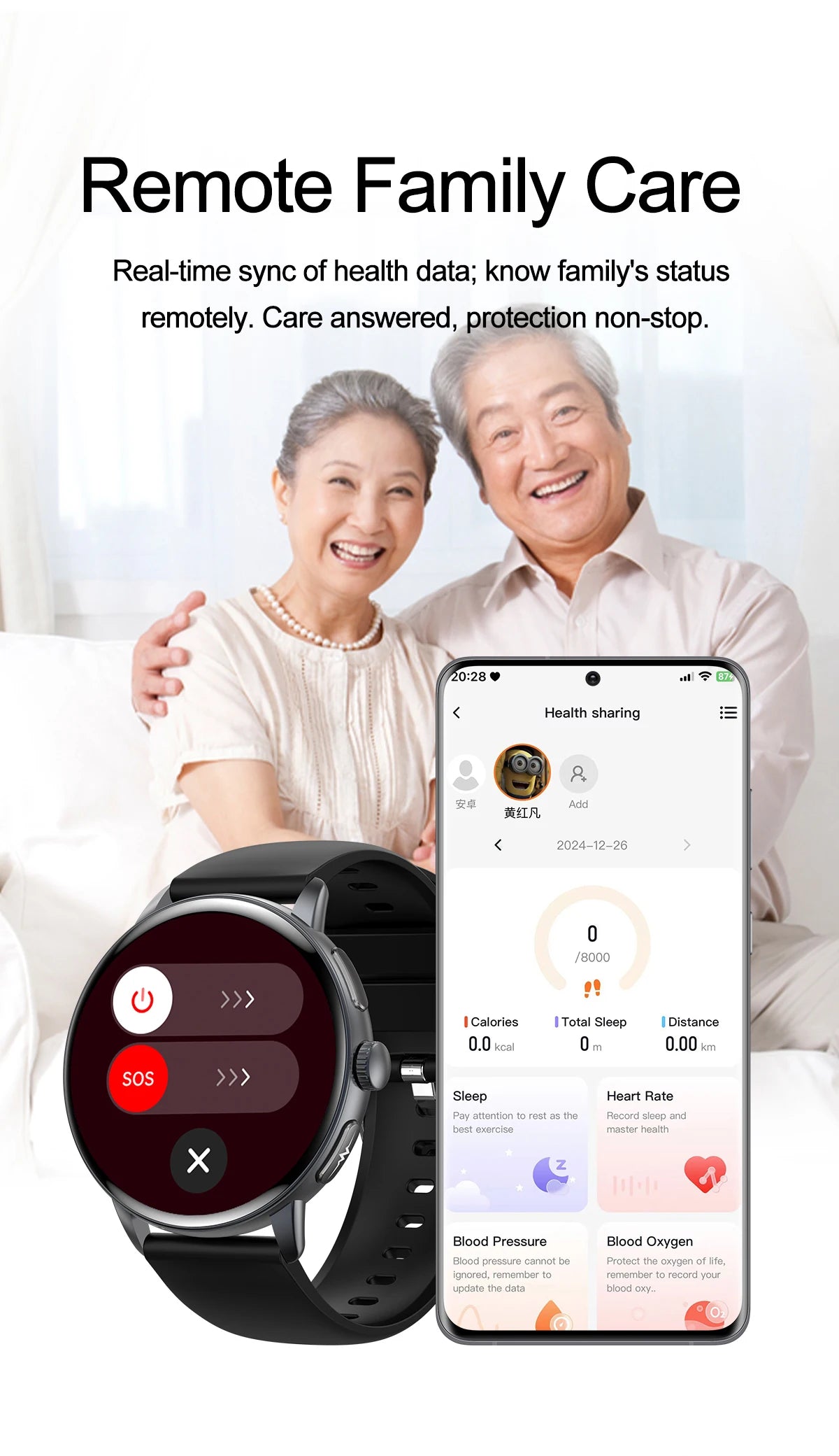2026 New AI Accurate Diagnosis Body Fat Uric Acid BP ECG SmartWatch HD AMOLED Screen call Sport Health Smart watch For Men women