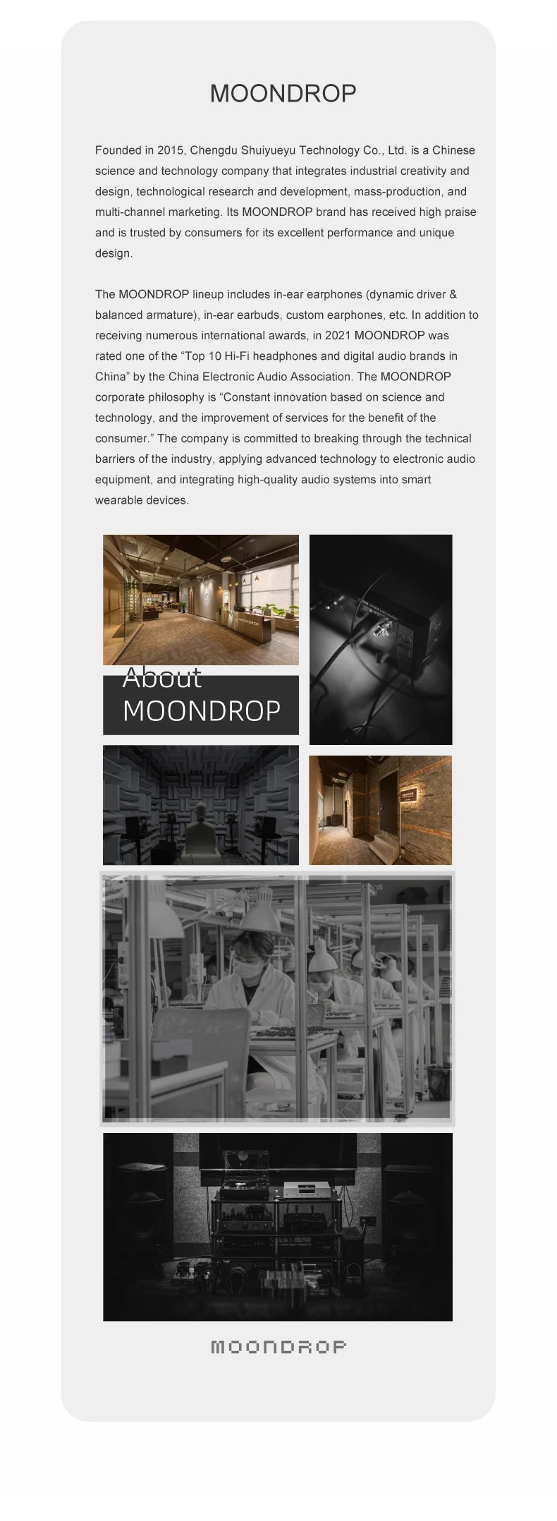 MOONDROP CHU II High Performance Dynamic Driver IEMs Interchangeable Cable in-Ear Headphone
