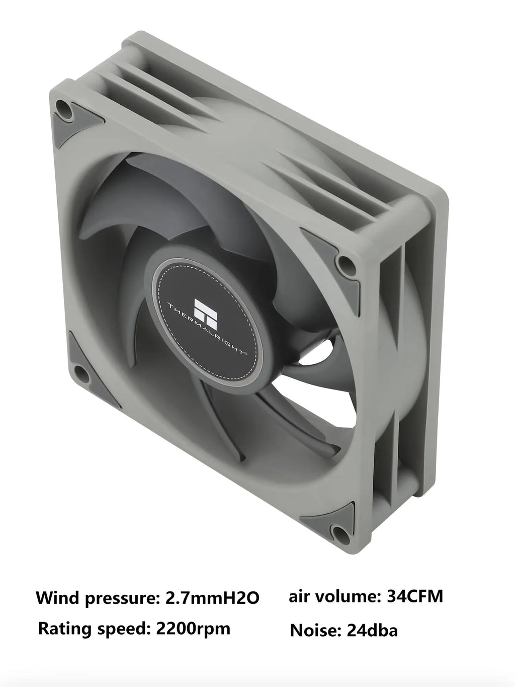 Thermalright TL-B8 8CM chassis fan S-FDB V2 bearing 8cm chassis fan 4pin PWM 2200RPM