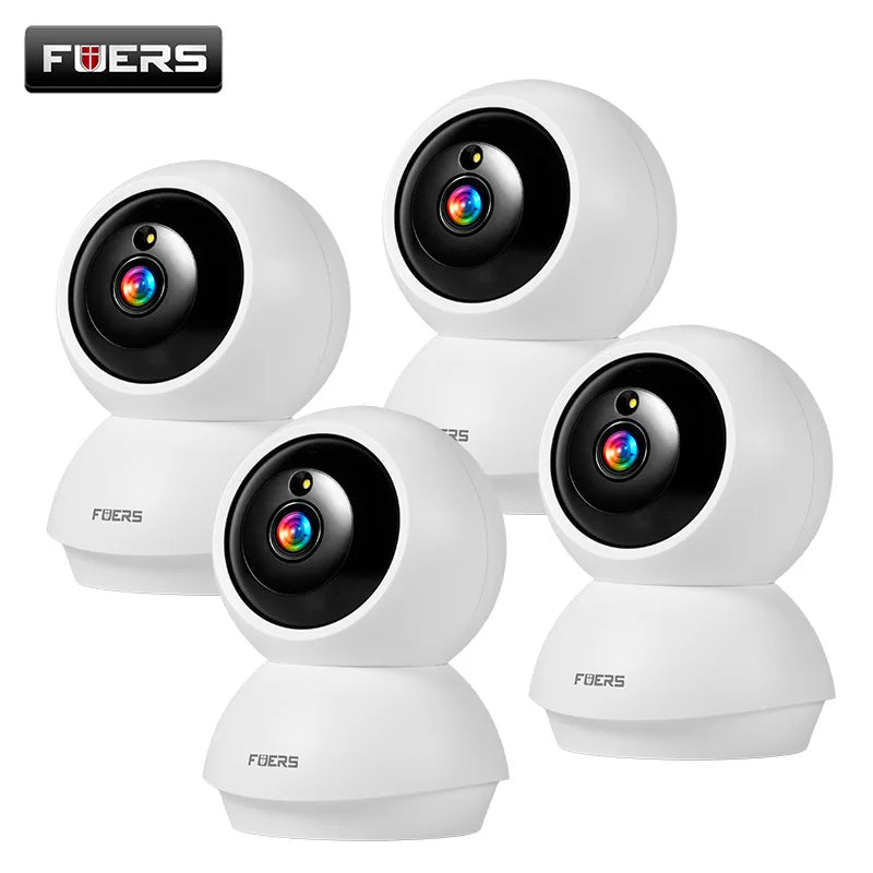 FUERS 5MP HD Indoor Security WIFI Camera For Baby Monitor Dog Camera Motion Detection Tuya Smart Home Works With Alexa