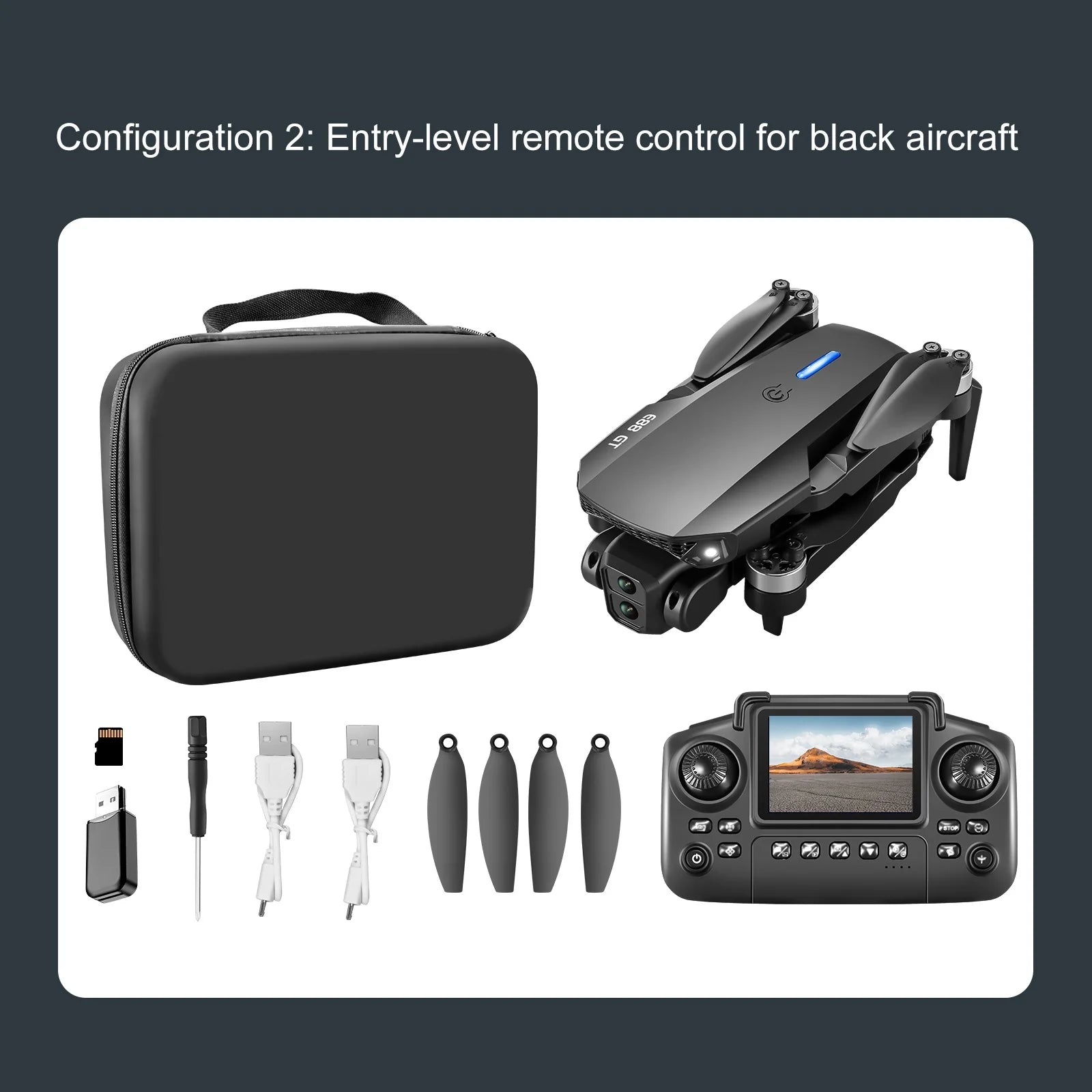 2026 E88 PRO RC Toy Mini Drone With 4.3 Inch Screen Drones HD Camera WiFi FPV Height Maintain FPV Quadcopter Beginner Drone