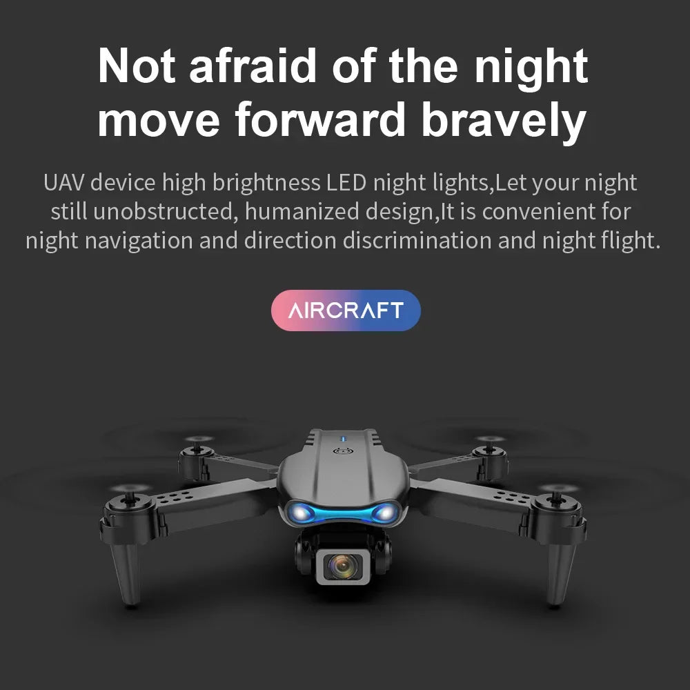 E99 K3 Pro HD 4k Drone Camera High Hold Mode Foldable Mini RC WIFI Aerial Photography Quadcopter Toys Helicopter
