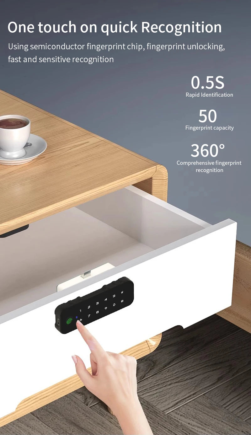 Tuya Cabinet Lock Invisible Electronic RFID Hidden Door lock Keyless Inivisble RFID Locker Castle Furniture Cabinet,Drawer Lock