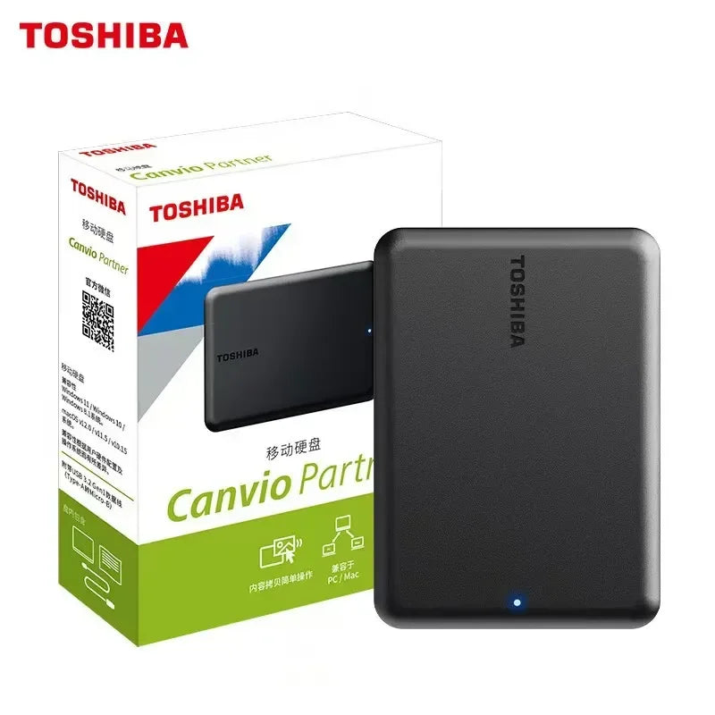 A3  A5 HDTB410YK3AA Canvio Basics For Toshiba 500GB 1TB 2TB Portable External Hard Drive USB 3.0, Black