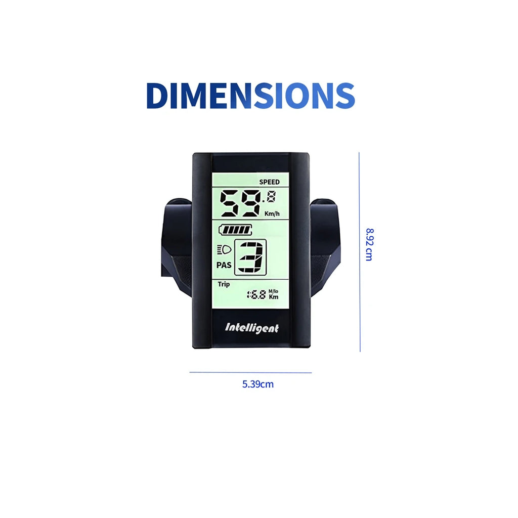 Electric Bicycle LCD Display Indicator for Bafang/ 8fun Mid Drive Motor C965 C18 850C 750C Bluetooth for Ebike Conversion Kit