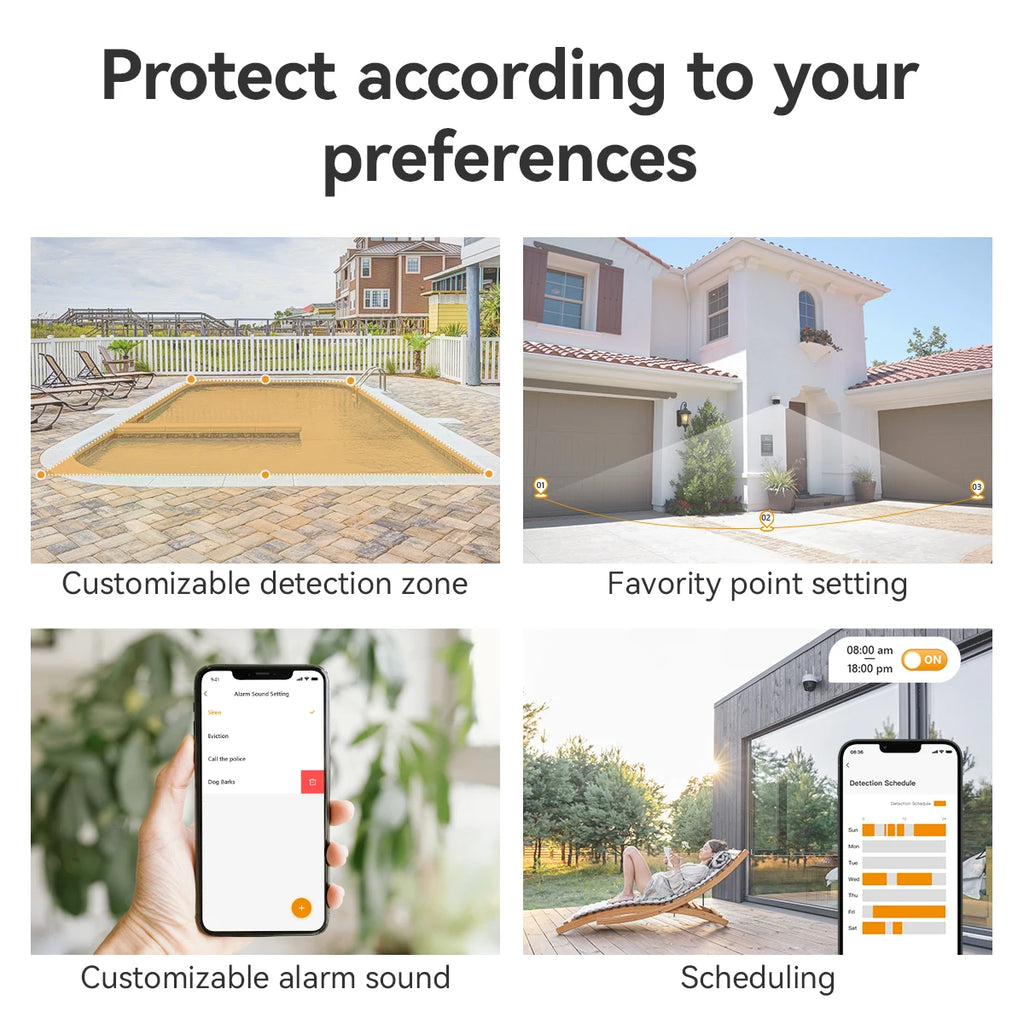 Imou 4K 8MP Outdoor Dual Lens Camera Version IP66 Security Protection Vehicle Detection Surveillance Camera PTZ WiFi IP Camera