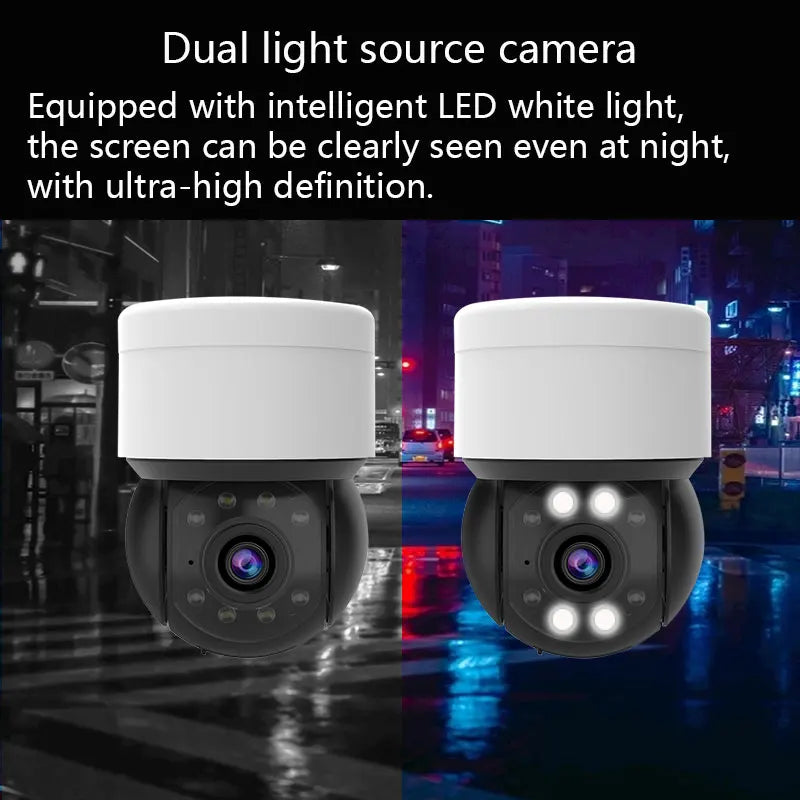 Outdoor Waterproof Wireless 1080P 2MP Camera Tuya Smart Life Home Security PTZ IP Zoom Dome Cameras CCTV Video Surveillance