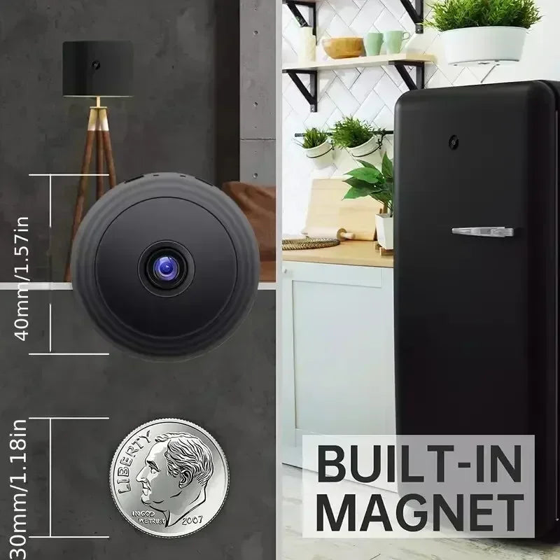 A9 Wifi Mini Camera 1080P Security Monitoring Wireless Remote Night Vision Video Surveillance Smart Home Mini DV Cam HD Camera