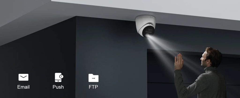 Anpviz 8MP Smart Dual-Light POE IP Camera Outdoor 24/7 ColorVU  CCTV Video Surveillance IP67 SD Card H.265 Motion Detection 2.0