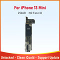 Mobile Phone Motherboard for iPhone 13 13 Mini 128g 256g 512g Mainboard With Face ID Unlocked Logic Board Plate Cleaned iCloud