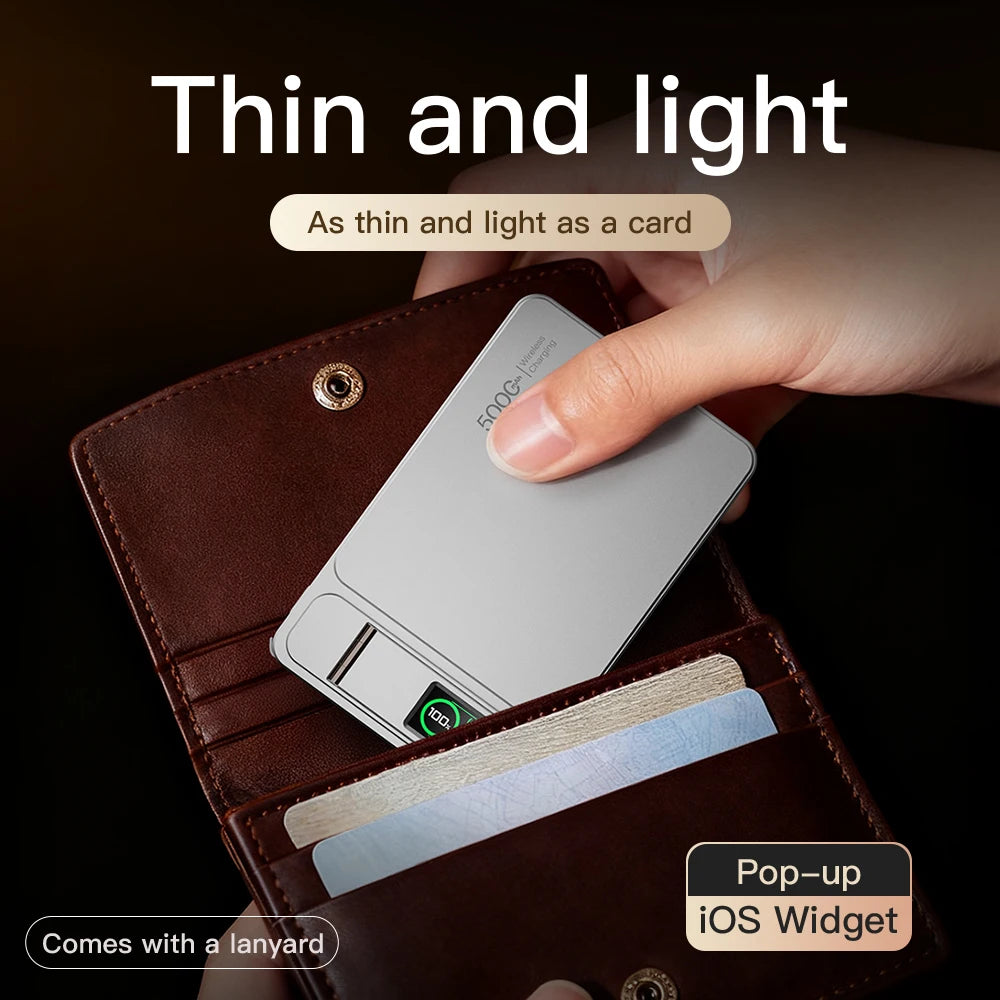 Lenovo CCC 10000mAh Slim Original Power Bank For MagSafe,Magnetic Wireless 20W Fast Charging Portable Battery For iPhone 12-17