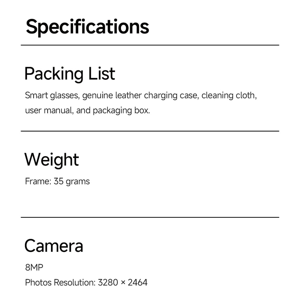 AI Smart Glasses NEW MT5 Ultra Real-time Translation Glasses 800W Pixel Camera Photo Video Recording Smart Wearable Devices