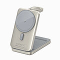 Foldable 3 In 1 Magnetic Wireless Charger Stand For Magsafe iPhone 12-17 Apple Watch 6 7 8 Airpods Pro Fast Charging Station
