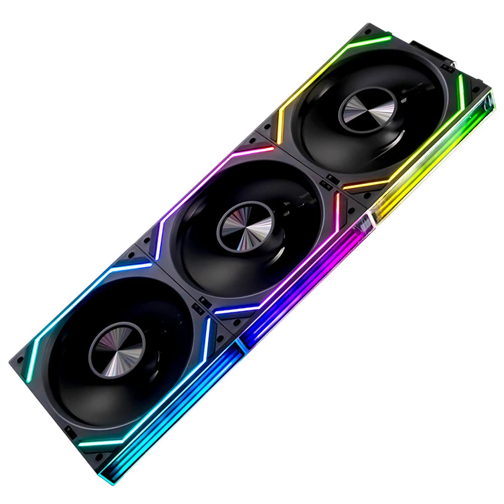 Jungle Leopard Interstellar V2RS 120mm ARGB Modular Wireless Splicing Infinite Mirror Ventilador Fans