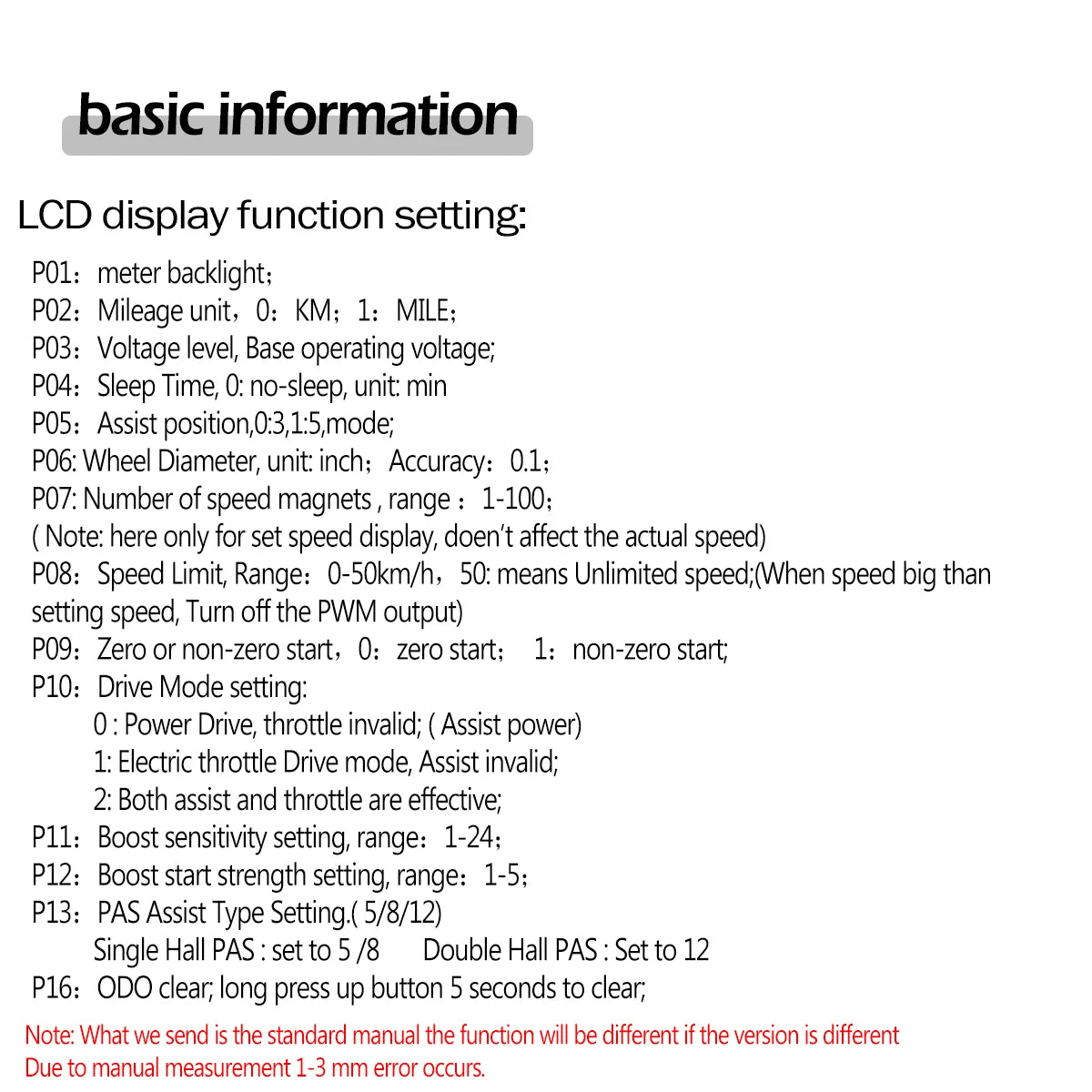 Electric Bike Kits Brushless Controller 36V 48V 350W Electric Bicycle LCD Display E-Scooter E-Car Accessories 124DX GZ3 S5 S887