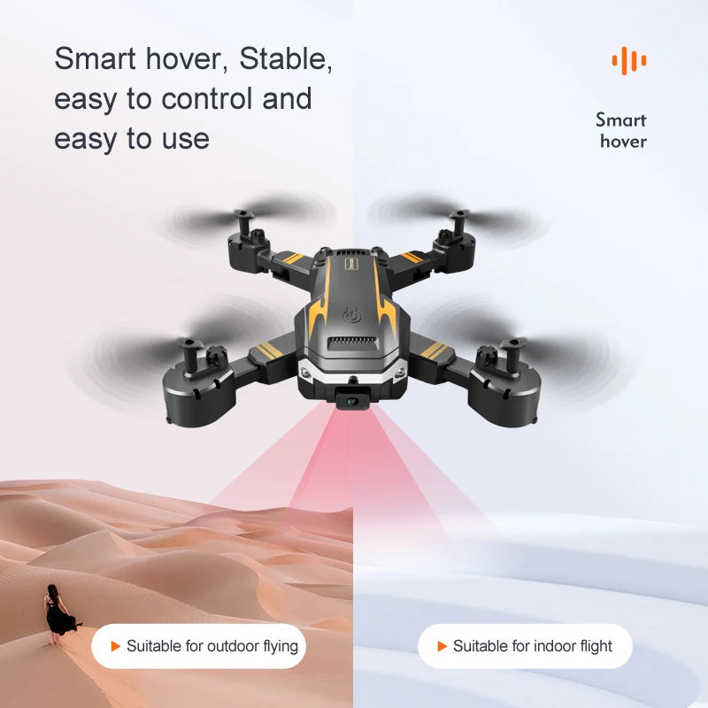S6 Pro Mini Drone 8K 5G WIFI Professional HD Aerial Photography Dual Camera 360 Obstacle Avoidance Quadrotor Toy