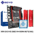 SOYO X99 Gaming Motherboard Kit C612 Chipset with Xeon E5-2682 V4 CPU & 8GB(1x8GB) DDR4 2133MHz RAM M.2 NVME SATA3 TPM2.0 Pin