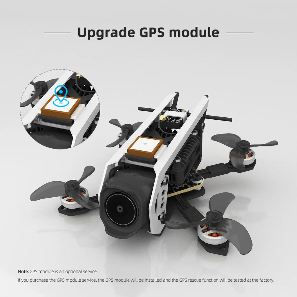 WalleFPV Eagle2 1.6inch Eagle 2 Brushless Quadcopter 2025 Mini Smart FPV RC Drones PNP / O4 PRO 4K 120FPS ELRS 2.4G FPV Drone