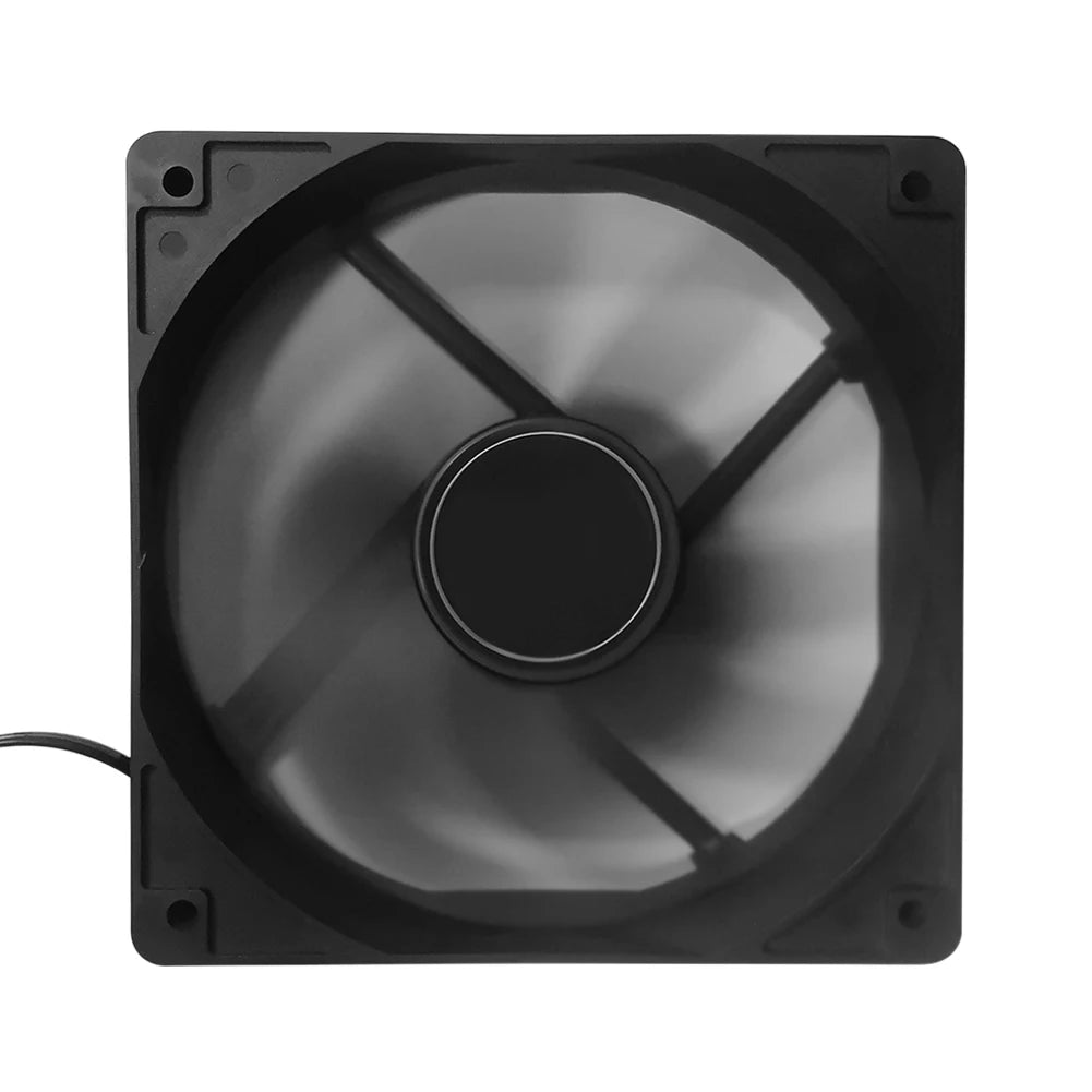 120mm 4 Pin PC Computer Case Cooling CPU Cooler Fan DC 12V Quiet Silent Radiator Heatsink