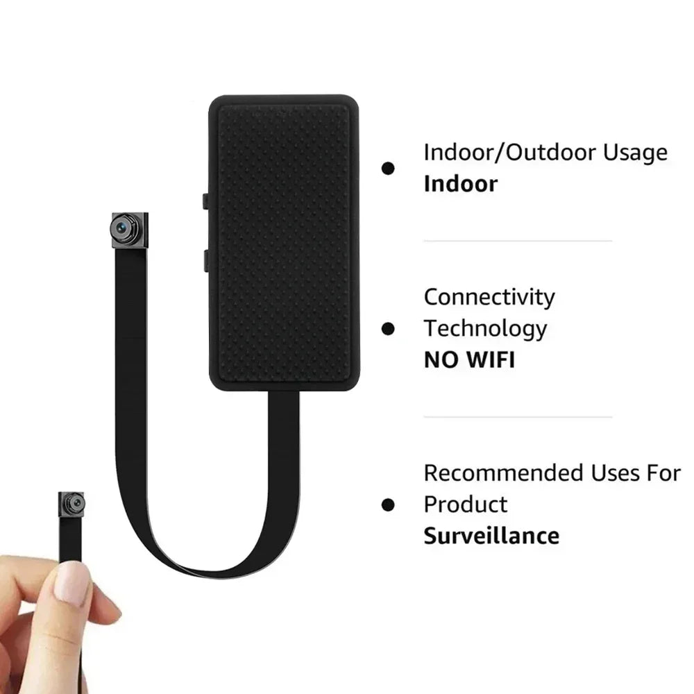 HD 1080P WiFi Mini Camera Motion Detection Remote View P2P Wireless Cam Video Recorder Home Security Mini Camcorder Loop Record