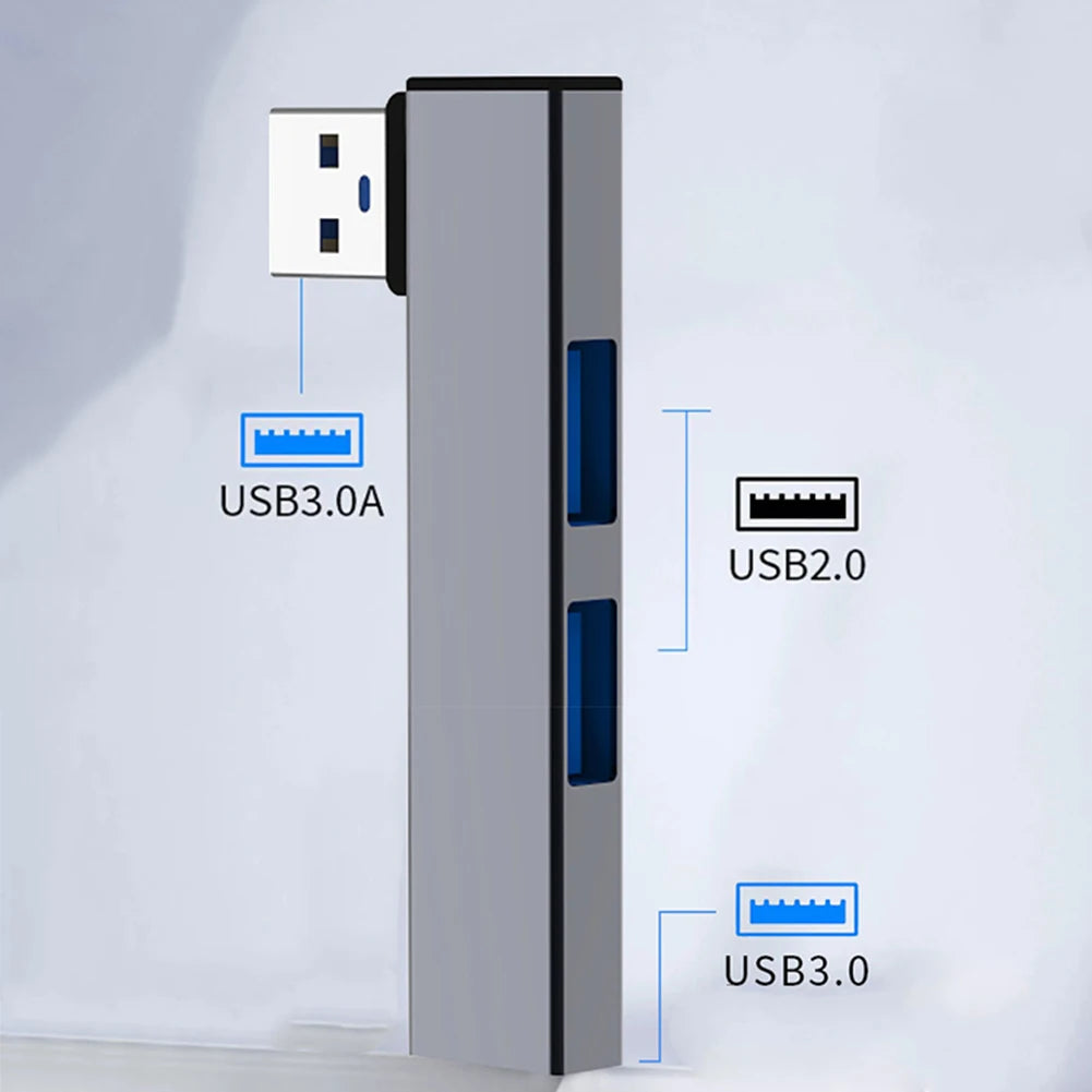1/2PCS 3 in 1 USB HUB OTG USB 3.0/Type-C 3.0 To 3 USB USB Splitter Hub Speed 5.0Gbps 3 Port Type C HUB for PC Laptop Computer