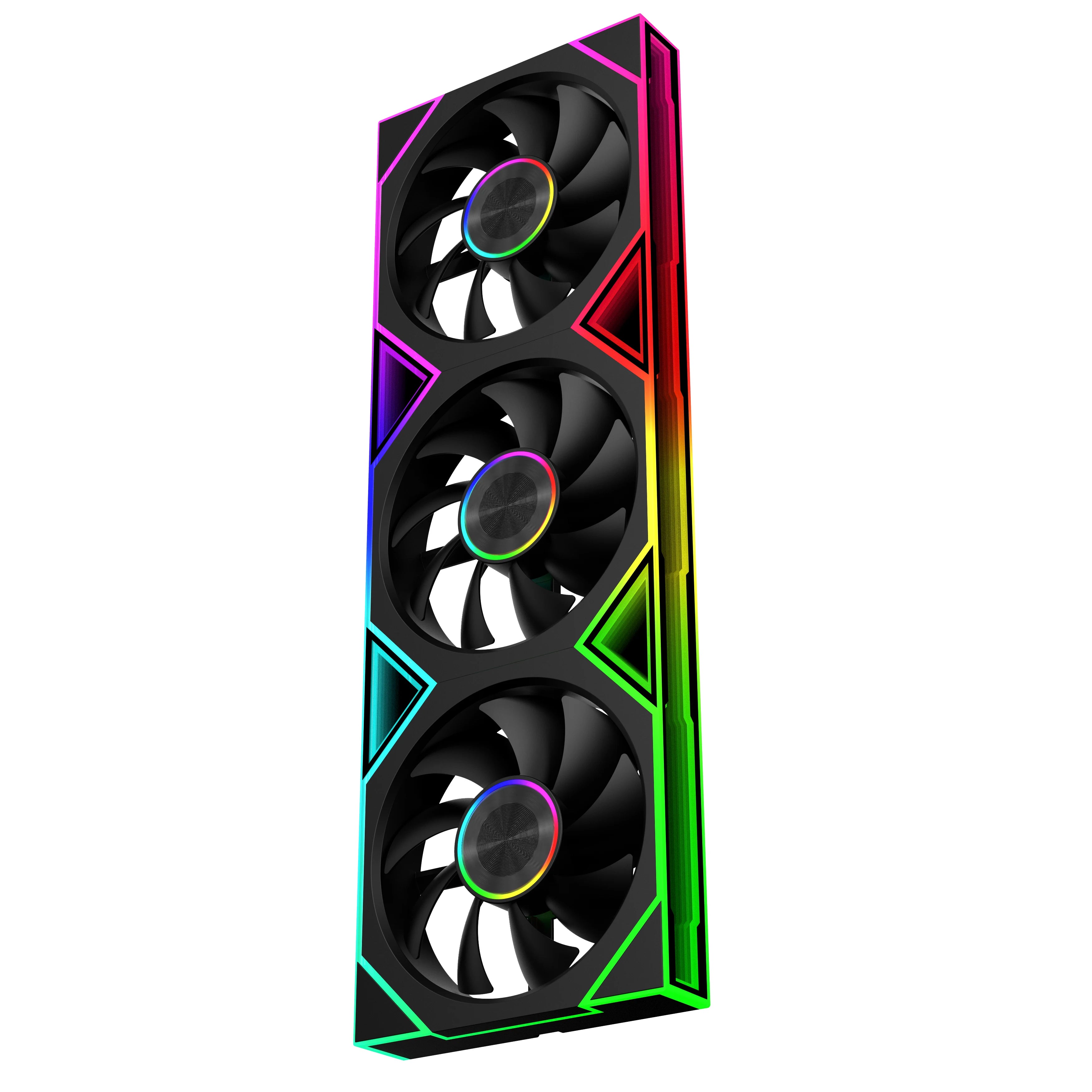ICE Whale WZ-120/240/360 PC Case Fan  ARGB Motherboard Sync combination structure Cold Exhaust Cooling Fan ventilador